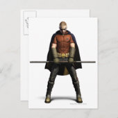 Robin Color Postkarte (Vorne/Hinten)