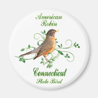 Robin Connecticut Staat Bird Magnet