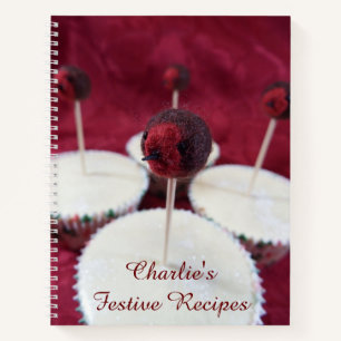 Robin Cupcakes Rezept Spiral Notebook Notizblock