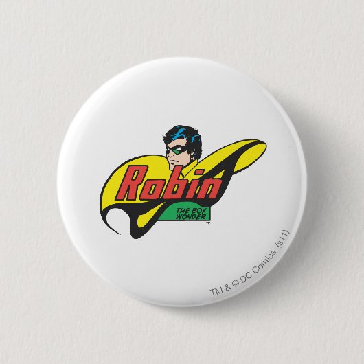 Robin, der Junge Wunderknabe Button (Vorderseite)