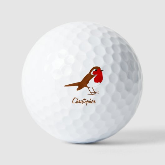 Robin Design Golfball (Vorderseite)
