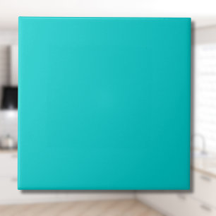 Robin Egg Blue Solid Color   Classic   elegant Fliese