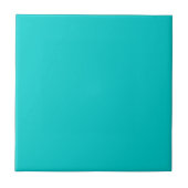 Robin Egg Blue Solid Color | Classic | elegant Fliese (Vorderseite)