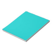 Robin Egg Blue Solid Color | Classic | elegant Notizblock (Rotiert)