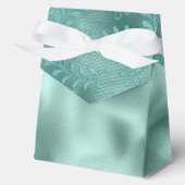 Robin Egg Green Lace Brautparty Geschenkschachtel (Vorderseite)