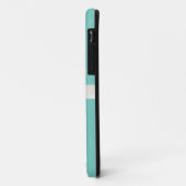 Robin-Ei blauer kundenspezifischer AnfangsiPhone Case-Mate iPhone Hülle (Hinten/Links)