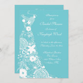 Robin Ei Custom Brautparty laden Einladung (Vorne/Hinten)