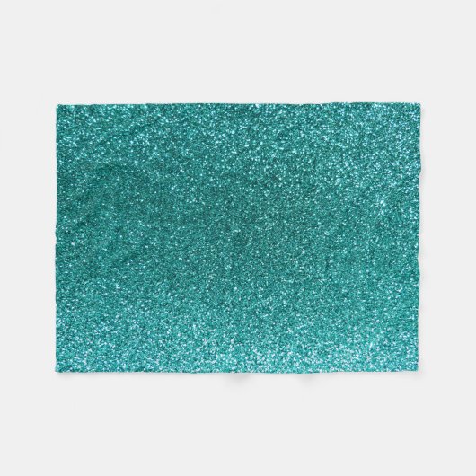 Robin-Ei-Glitzer Fleecedecke (Vorderseite (Horizontal))