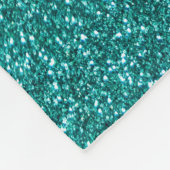 Robin-Ei-Glitzer Fleecedecke (Ecke)
