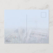 Robin Einladungspostkarte (Rückseite)