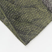 Robin Elegant Bird Butterfly Französische Kunst Fleecedecke (Ecke)