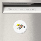 Robin & Fahrrad Magnet (In Situ (Geschirrspüler))