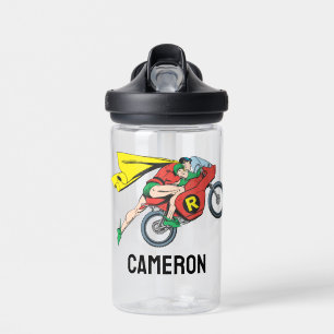 Robin & Fahrrad Namen hinzufügen Trinkflasche
