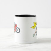 Robin & Fahrrad Tasse (Zentrum)