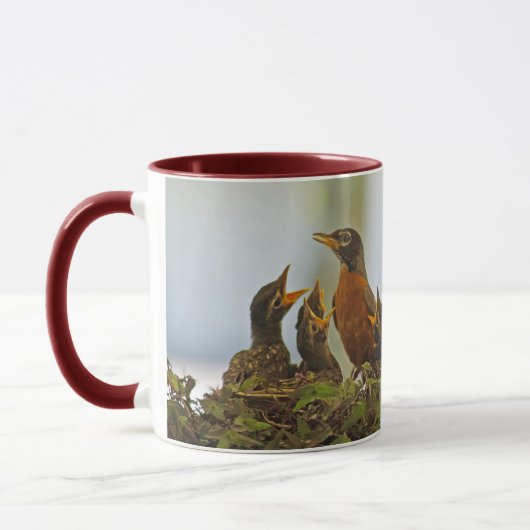 Robin-Familien-Tasse Tasse (Links)