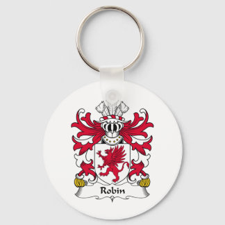 Robin Familienwappen Schlüsselanhänger