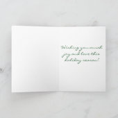 Robin-Feiertags-Karte Feiertagskarte (Innenseite)