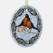 Robin Filiale Keramik Ornament (Rechts)