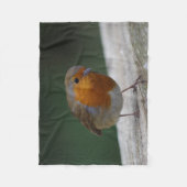 Robin-Fleece-Decke Fleecedecke (Vorderseite)