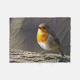 Robin-Fleece-Decke Fleecedecke