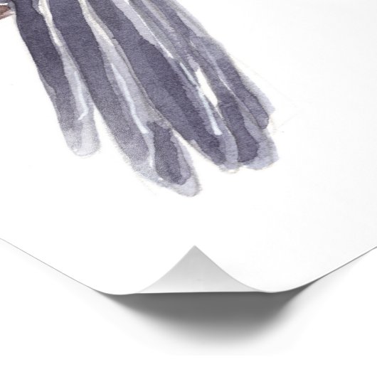 Robin Fotodruck (Ecke)