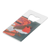 Robin Geldbeutel Flaschenöffner (Vorderseite Schrägansicht)