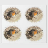 ROBIN GESCHENKPAPIER (Flach)