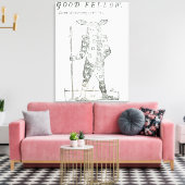 Robin Goodfellow Leinwanddruck (Insitu (Wohnzimmer))