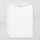 Robin Greeting Card Einladung (Rückseite)