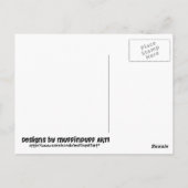 Robin Happy Birthday Postcard Postkarte (Rückseite)