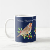 Robin Happy Christmas Kaffeetasse (Links)