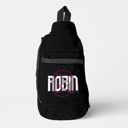 Robin Hi-Tech Name Graphic Crossbody Bag (Vorderseite)