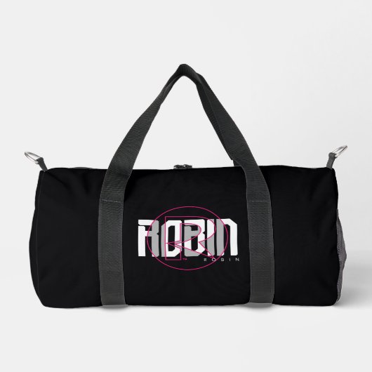 Robin Hi-Tech Name Graphic Duffle Bag (Vorderseite)