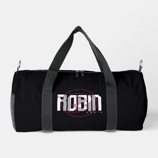 Robin Hi-Tech Name Graphic Duffle Bag (Rückseite)