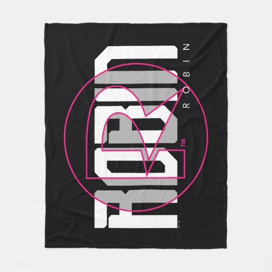 Robin Hi-Tech Name Graphic Fleecedecke (Vorderseite)