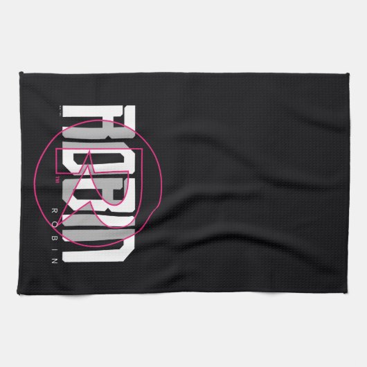 Robin Hi-Tech Name Graphic Geschirrtuch (Horizontal)