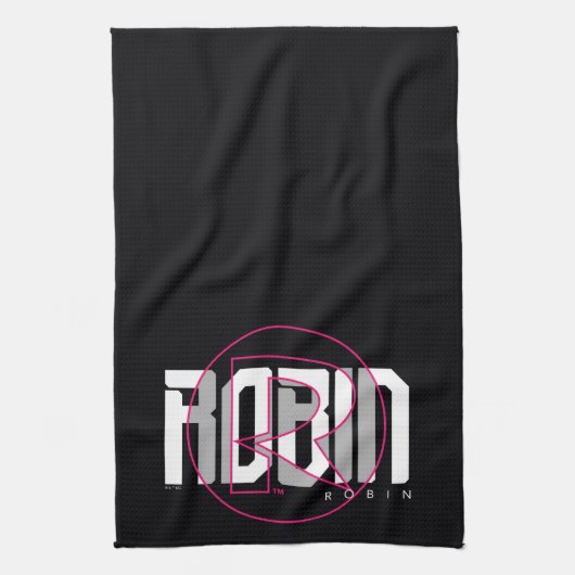 Robin Hi-Tech Name Graphic Geschirrtuch (Vertikal)