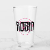 Robin Hi-Tech Name Graphic Glas (Vorderseite)