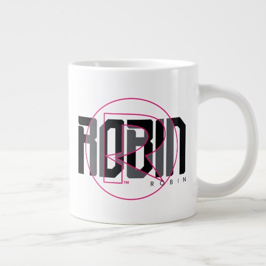 Robin Hi-Tech Name Graphic Jumbo-Tasse (Rechts)