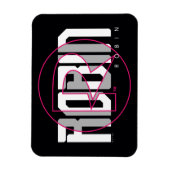 Robin Hi-Tech Name Graphic Magnet (Vertikal)