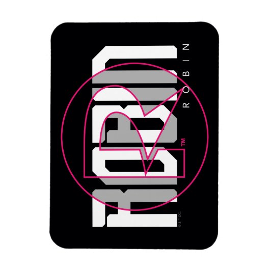 Robin Hi-Tech Name Graphic Magnet (Vertikal)