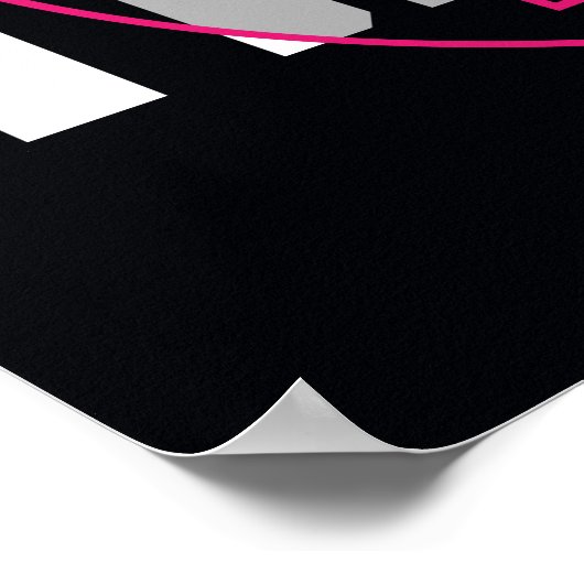 Robin Hi-Tech Name Graphic Poster (Ecke)