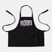 Robin Hi-Tech Name Graphic Schürze (Vorderseite)