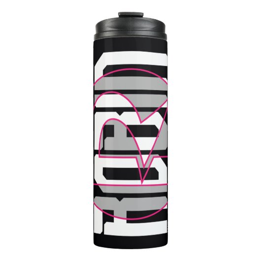 Robin Hi-Tech Name Graphic Thermosbecher (Vorderseite)