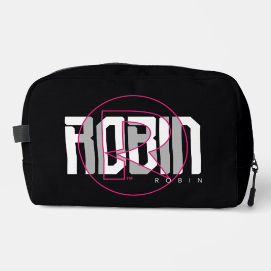Robin Hi-Tech Name Graphic Waschbeutel (Vorderseite)
