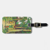 Robin Hood And Little John Luggage Tag Gepäckanhänger (Vorderseite horizontal)