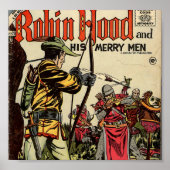 Robin Hood Comic Book Poster (Vorne)