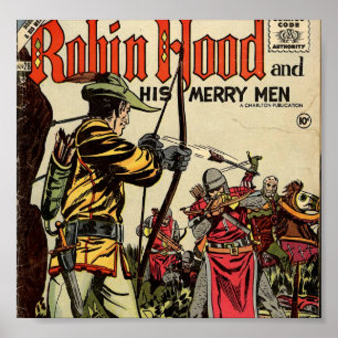 Robin Hood Comic Book Poster