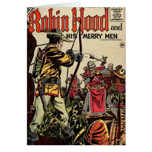 Robin Hood Comic-Buch (Vorne)