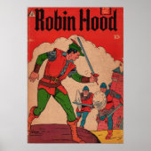 Robin Hood Comic Cover Poster (Vorne)